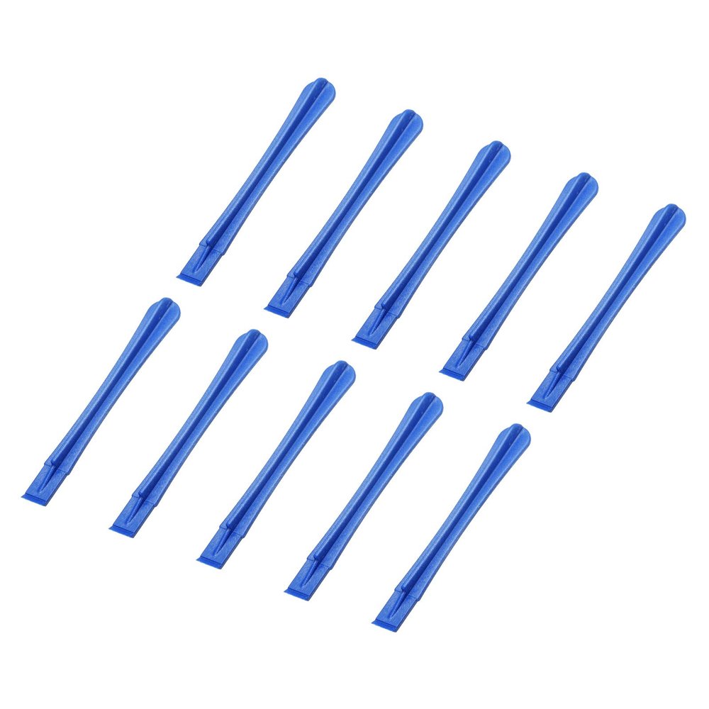 MECCANIXITY Plastic Spudger Pry Opening Repair Tools 10pcs for Mobile Phone PC Tablet Laptop LCD Screen Smart Phone Repair 85x8.5mm Blue