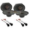 Bundle Comes with 360 Watts Peak 6x8 (5X7) Coaxial Front-Rear Speakers for 1999-2014 F150 view 1