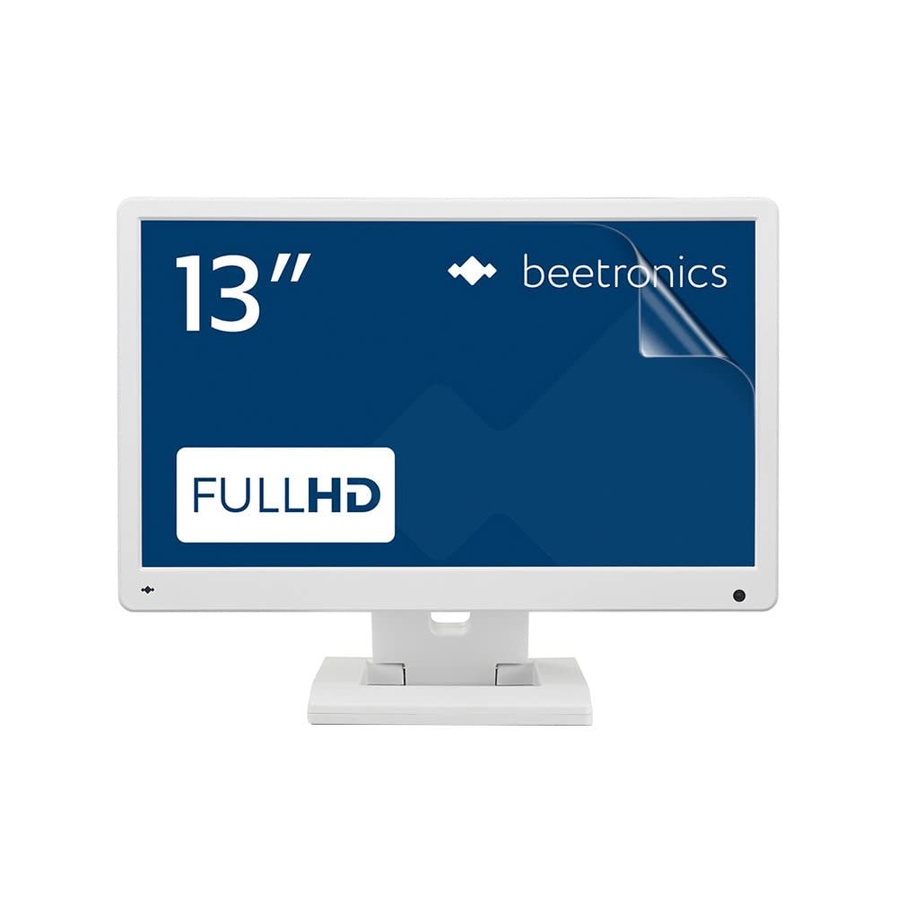 celicious Vivid Invisible Glossy HD Screen Protector Film Compatible with Beetronics 13-inch Monitor 13HD5W [Pack of 2]