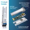 4Pcs 40km SFP 1.25G Single Mode Fiber Module Network Transceiver 1310nm, Duplex LC for Cisco, Netgear, MikroTik, Ubiquity, DLink etc, view 2