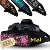 Art Tribute Custom Pink Woven Camera Strap - Choose Your Text and We Make It Especially For You Get Your Own Personalized Camera Strap, No Shipping Cost! view 1