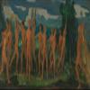 Arthur B. Davies : Tiptoeing Youth : 1910 : Archival Quality Art Print view 1