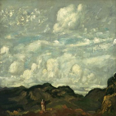 Arthur B. Davies : Sybil Returning to Cumae : 1910 : Archival Quality Art Print