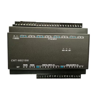 CWT-MB318W 8PT+8AI+8DI PT100 Ethernet Modbus Io Acquisition Module