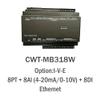 CWT-MB318W 8PT+8AI+8DI PT100 Ethernet Modbus Io Acquisition Module view 2
