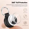 UNBREAKcable for Apple AirTag Holder 4 Pack Waterproof Case with Keychain view 3