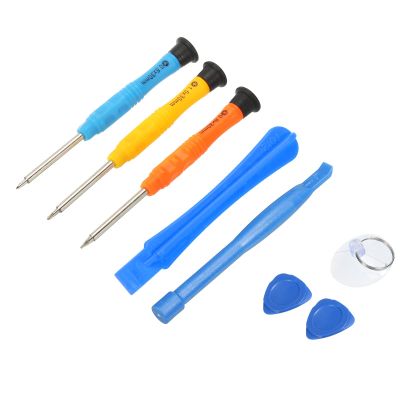 PATIKIL Phone Pry Opening Tools Screwdriver Spudger Kit Set 8 in 1 for Cellphone Mobile Phone Laptop PC Repair(P1.5, Y0.6, T0.8)
