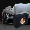 Audiotek CA-10SME 10" inch Single Angle Sealed Hatchback Box Sub Speaker Truck Subwoofer - Single Box - All MDF view 3