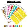 1500PCS Custom Stickers Waterproof Personalized Self-Adhesive Cable Label Sticker Network PC UTP Wire Marker Management view 3