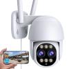 CAMBLINK 2MP Wireless Security Camera Outdoor 8X Zoom,2.4gwifi Cameras for Home Security,Spotlight & Siren,Auto Tracking, Two Way Audio, Color Night Vision & Ip66 Waterproof,Cloud & Sd Card Storage view 1