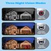 CAMBLINK 2MP Wireless Security Camera Outdoor 8X Zoom,2.4gwifi Cameras for Home Security,Spotlight & Siren,Auto Tracking, Two Way Audio, Color Night Vision & Ip66 Waterproof,Cloud & Sd Card Storage view 3
