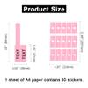 1500PCS Custom Stickers Waterproof Personalized Self-Adhesive Cable Label Sticker Network PC UTP Wire Marker Management view 2