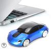 2.4GHz Car Mouse, 3D Sport Car Shape Ergonomic Optical Mice with USB Receiver, 1600 DPI Computer Mouse with LED Light for PC Laptop Computer Kids Girls Small Hands (Blue) view 3