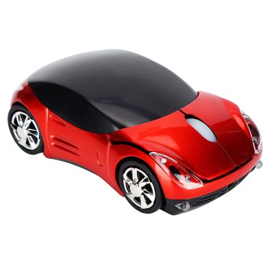 2.4GHz Mouse, Classic Car Shaped Mouse with USB Reciver, Ergonomic Optical Mice for PC Laptop Computer Kids Girls Small Hands