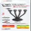 2GO All in One USB/Type C Charging Cable Black 15 cm view 2
