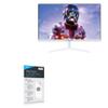 BoxWave Screen Protector Compatible with Sceptre Nebula 23.8" HD LED Gaming Monitor (E248B-FWN168W) - ClearTouch Crystal (2-Pack), HD Film Skin - Shields from Scratches view 1