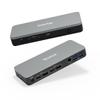 Plugable 12-in-1 Dual 4K USB C Docking Station, Works With Chromebook Certified, Driverless 60W Charging Dock, Compatible with ChromeOS and Windows, 2x HDMI, 2x DisplayPort, Ethernet, 1x USB-C, 6x USB view 1