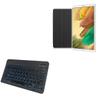 BoxWave Keyboard Compatible with Samsung Galaxy Tab A7 Lite (8.7 in) - SlimKeys Bluetooth Keyboard - with Backlight, Portable Slim LED 7 Colors - Jet Black view 1
