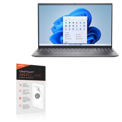 BoxWave Screen Protector Compatible with Dell Inspiron 15 (5510) - ClearTouch Anti-Glare (2-Pack), Anti-Fingerprint Matte Film Skin