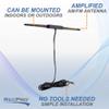 RecPro RV AM/FM Amplified Stereo Antenna Indoor/Outdoor view 3