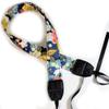 Japanese Floral Camera Strap, Hidden Bunnies Camera Strap Universal DSLR Neck & Shoulder Strap, Photography Accessory, Gift for Men & Women view 2