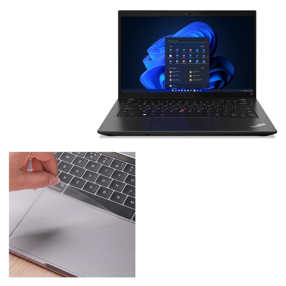 BoxWave Touchpad Protector Compatible with Lenovo ThinkPad L14 (21C5) - ClearTouch for Touchpad (2-Pack), Pad Protector Shield Cover Film Skin