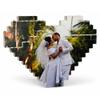 Brick Your Pic - Heart Shaped Photo Brick - Personalized Couples Gift view 1
