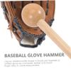 INOOMP Wooden Mallet Shaping Tool for Baseball and Softball Gloves Handle Design to Prevent Hits for Breaking and Protecting Smooth Finish for Easy Use view 4