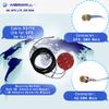 Maswell 2 Combo GPS and 4G LTE Combination Antenna 700-2700MHz Adhesive and Magnet Mount SMA Male Dual Antenna view 4