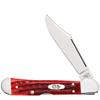 Case XX WR POCKET KNIFE MINI COPPERLOCK POCKET WORN OLD RED JIG BONE, ITEM 10307, LENGTH CLOSED 3 5/8 INCH (61749L SS) view 1