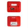 QWORK Fire Alarm, 2 Pack 12 / 24V DC Wired Sound and Light Fire Alarm Warning Strobe Siren Horn, Sound Alarm Security System Sensor, WD8912 view 2