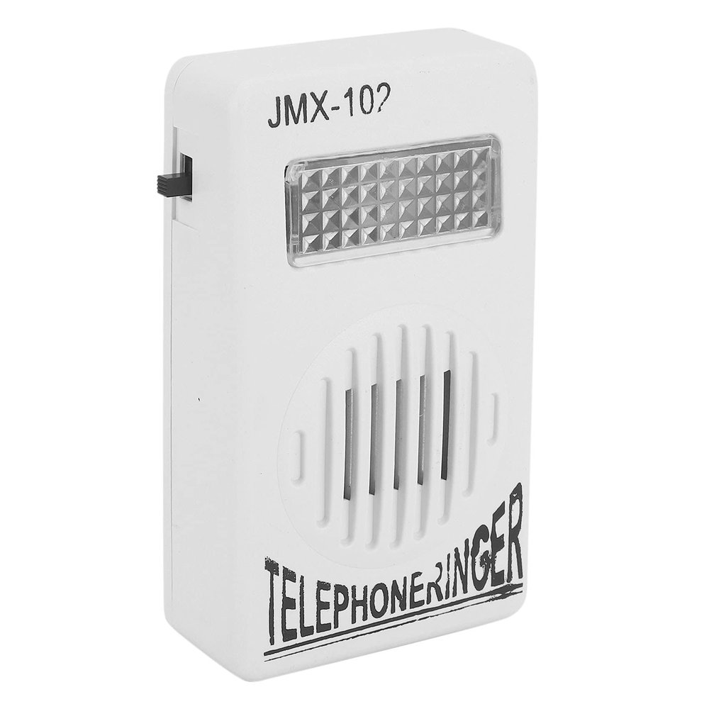 MACIMO RJ11 Adapter Louder Telephone Ring Flash Amplifier Ringer for Landline Telephone