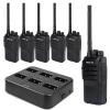 Retevis RT21 Updated Walkie Talkies Adults, Two Way Radios Long Range Rechargeable, 3000mAh Battery, with Six-Way Charger, for Security Warehouse Jobsite(6 Pack) view 1