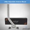 Proxicast Pro-Grade J-Max 100% Solid Rustproof Aluminum Antenna Mount - Universal Outdoor Adjustable Pivot/Lock Bracket & J-Pipe Mast (1.5" x 36" Pole) for Wall, Eave or Roof Mounting (ANT-800-JP2-XL) view 2