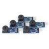 Passive Buzzer Module, 5 Pcs 3. 3-5V Passive Low Level Buzzer Frequency Controllable Sound Module with 3 Pin Control for Electronic Projects view 1