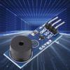Passive Buzzer Module, 5 Pcs 3. 3-5V Passive Low Level Buzzer Frequency Controllable Sound Module with 3 Pin Control for Electronic Projects view 3