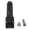 KONDOR BLUE | FX3 / FX30 XLR Handle Extension | Lightweight Aerospace Grade Aluminum | Ergonomic, Multiple Mounting Points, & Length Extension | Black