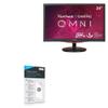 BoxWave Screen Protector Compatible with LG 24 Monitor (24GQ40W) - ClearTouch Crystal (2-Pack), HD Film Skin - Shields from Scratches view 1