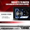 DS18 SDX1M Multimedia Car Stereo Built in Bluetooth 7 Volt Preouts- Single Din Mechless Digital Media Receiver Dual USB SD AUX Input AM FM Car Radio Remote Quick Charge Hands Free (Renewed) view 4