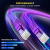 Maximm Cat 6 Ethernet Cable 1 Ft, (50-Pack) Cat6 Cable, LAN Internet and Network - UTP (Purple) 1 Foot view 4