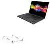 BoxWave Stand and Mount Compatible with Lenovo ThinkPad P1 (15 in - 20TH) - Pocket Aluminum Stand 3-in-1, Portable Multi Angle Viewing Riser - Metallic Silver view 1