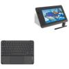 BoxWave Keyboard Compatible with Parblo Coast 12 Pro - SlimKeys Bluetooth Keyboard with Trackpad, Portable Slim TouchPad - Jet Black view 1