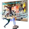 Elite Screens Aeon CineGrey 4D Acoustically Transparent, 110" Diag. 16:9, 4K/8K Ceiling Ambient Light Rejecting (CLR/ALR) Fixed Frame Edge Free Sound Transparent Projector Screen, AR110H-ATD4 view 1