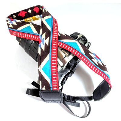 Southwest Camera Strap, Tribal Camera Strap Universal DSLR Neck & Shoulder Strap, Photography Accessory, Gift for Men & Women
