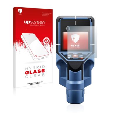 upscreen Screen Protector Film Compatible with Bosch D-tect 200 C Wallscanner - 9H Glass Protection, Extreme Scratch Resistant