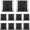 10 Pack 10ft x10ft Seamless Durable Backdrop for Party, Wedding, Baby Shower, Birthday, Graduation, Exhibition Decoration Photography Bridal Shower Drape Photo Booth Home Curtain view 1