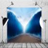 BELECO 9x6ft Fabric Moses Parting The Red Sea Photography Backdrop Jews Party Decor Banner Jewish Backdrop JHS God Blessed Holy Day Religious Belief Bible Story Church Religion Wall Mural Photo Props view 2