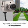 Wired Mini Analog CCTV Camera, Audio Video Surveillance Camera, Mini 6LED Wired CMOS CCTV Security Camera Night Vision Digital Video Camera PAL (NTSC Format (Delivered on Sticky Notes)) view 2