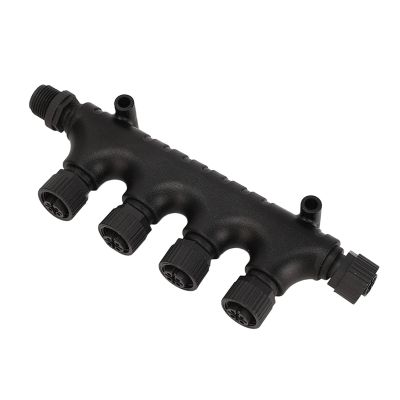 4 Port Multiport T Connector For NMEA 2000 Multiport T Connector For NMEA 2000 N2K 4 Ports Tee Connector 5 Pin IP67 For Lowrance Networks