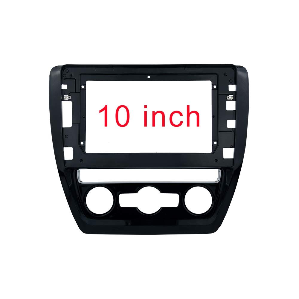 10.1 inch Car Radio Fascia Panel for Volkswagen VW Sagitar 2012-2015 Frame